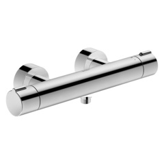Duravit C.1 C14220000010 Смеситель термостатический для душа настенный, выпуск снизу, цвет: хром фото