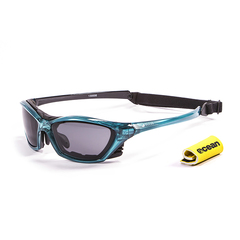 Спортивные очки OCEAN Lake Garda Transparent Blue / Grey Polarized lenses