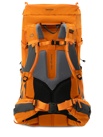 Картинка рюкзак туристический Kanrock Eclipse 70+10 Tangerine Orange - 2