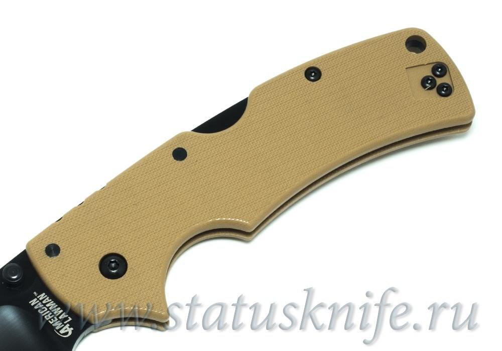Нож Cold Steel 58ALVB American Lawman CTS-XHP Coyote Tan