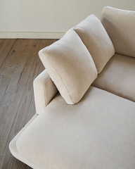 Gala 3-х местный диван с двойным шезлонгом бежевого цвета 210 см