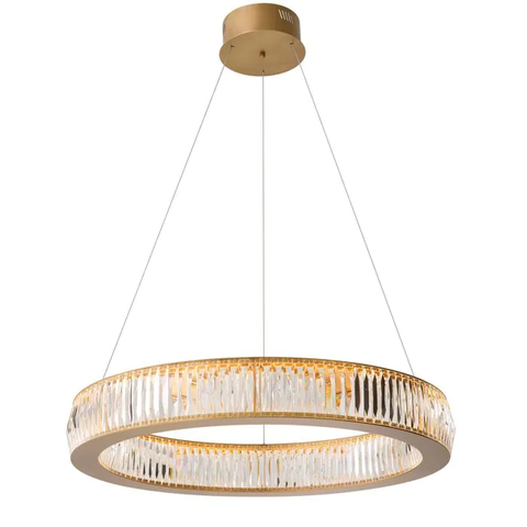 Фото: ЛЮСТРА VANCOUVER, размер L, золотая - основной вид