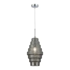 SL1001.103.01 Подвес ST-Luce Хром/Дымчатый E27 1*40W