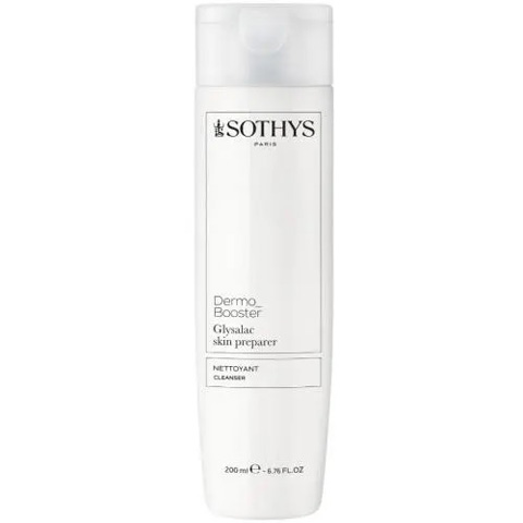 Sothys Dermo-Booster: Мультиактивный очищающий гель для лица с AHA-кислотами (Glysalac Skin Preparer)