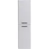 BelBagno DUE-1500-2A-SC-BL-P DUE Шкаф подвесной с двумя распашными дверцами с доводчиками, с двумя полками, универсальный, Bianco Lucido, 400x300x1500