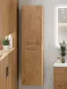 BelBagno DUE-1500-2A-SC-RN-P DUE Шкаф подвесной с двумя распашными дверцами с доводчиками, с двумя полками, универсальный, Rovere Nature, 400x300x1500
