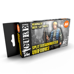 Набор красок AK interactive Splittermuster Uniform Colors Set 3G, 6 красок