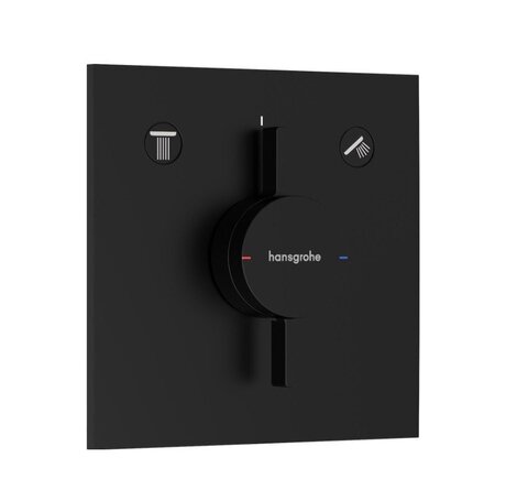 Hansgrohe DuoTurn E 75417670 Смеситель для ванны, однорычажный, для 2 потребителей, скрытого монтажа, мч