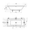 Ravak C891000000 Ванна FORMY 02 180x80 белая