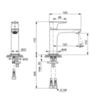 Ideal Standard Connect Air A7015AA Смеситель для раковины однорычажный