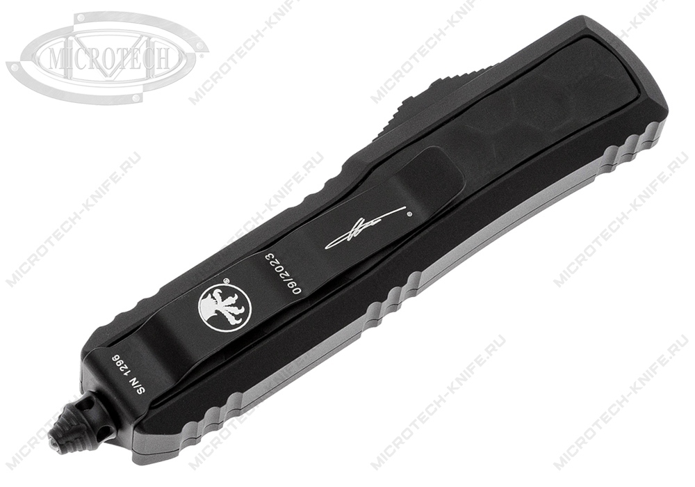Нож Microtech 124-1TBIS Daytona Bubbles Inlay Aluminum