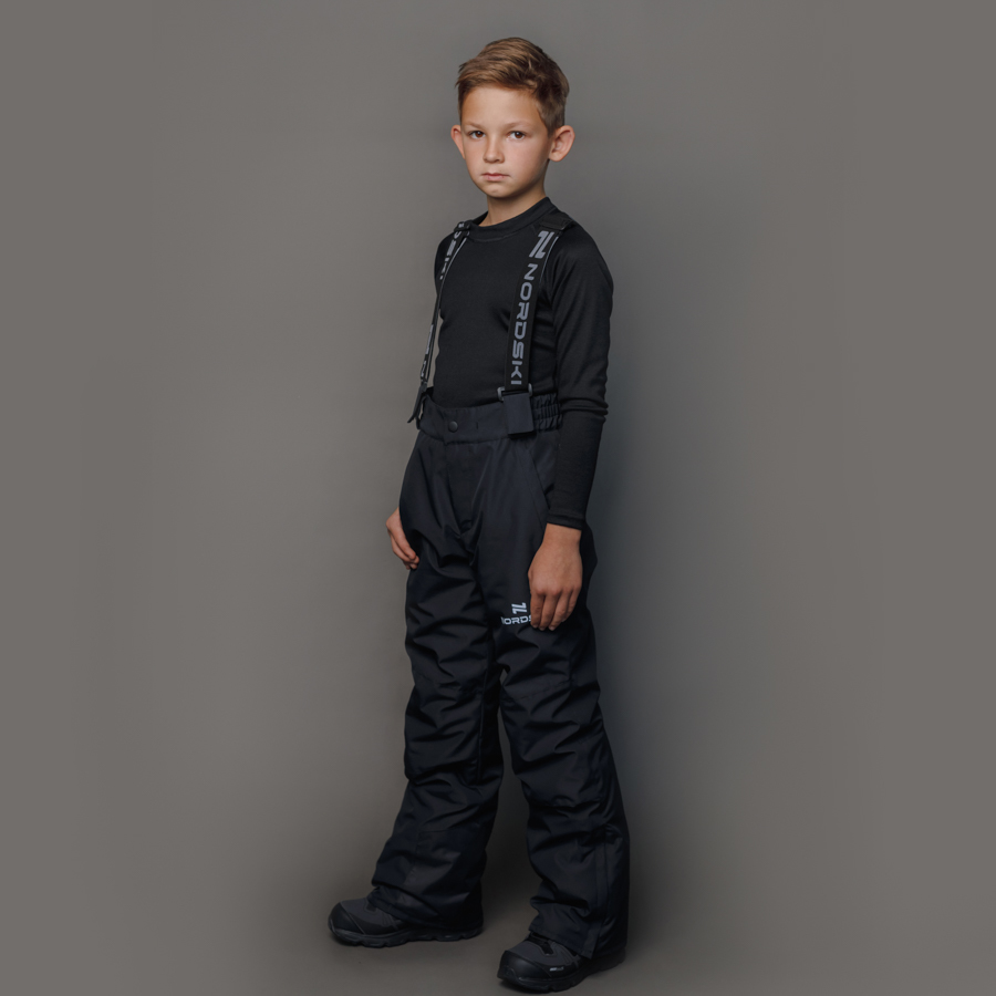 Nordski Jr Extreme горнолыжный костюм детский black-red - 10