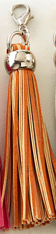 Брелок- кисточка TASSEL CHARMS Websters Pages. Цвет- Orange ОРАНЖЕВЫЙ
