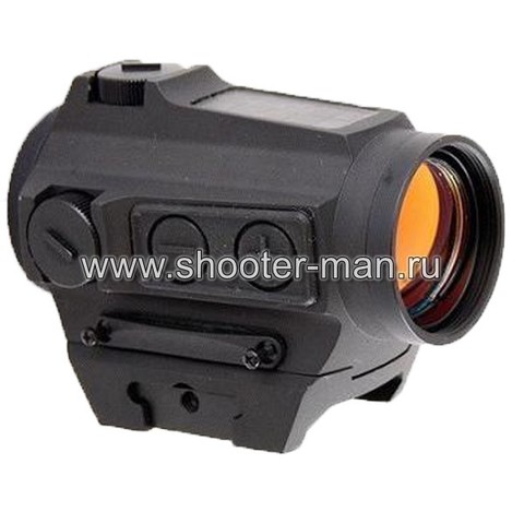 КОЛЛИМАТОР HOLOSUN PARALOW НА WEAVER/PICATINNY+СОЛН.БАТ.+КРОН,ТОЧКА/КРУГ-ТОЧКА 2/65MOA,U-ЗАЩИТА