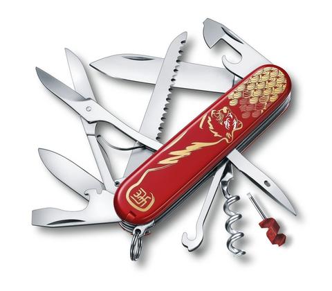 Нож складной Victorinox Huntsman Year of the Tiger  LE 2022 (1.3714.E11)