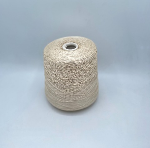 Luxury Selection by Ri.Go(пр.Италия), art-Okinawa ,700м/100гр, 57%Шелк 43%Хлопок , цвет-Бежевый сатин ,арт.30524