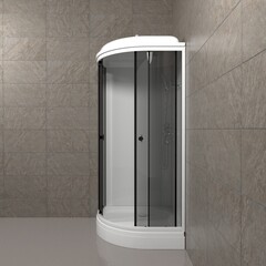 Душевая Кабина Triton Грэй 90*90 А ПД2 тонированное стекло
