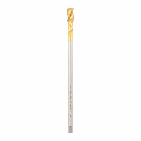 Метчик М12х1,75 (Машинный, винт., XL) DIN376 HSSE-TiN 6h C/2-3P R45 200мм a=7 H-Tools 32186THT