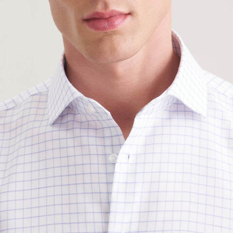 Сорочка мужская Seidensticker Slim Fit 01.849937-14 в изящную клеточку