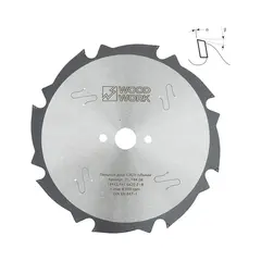 Пильный диск с PCD зубьями 184x2,4x1,6x20 Z=8 Woodwork 21.184.08