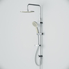 Am.Pm F0750A100 Inspire V2.0 душ.система. набор: верхн.душ d 250 мм. ручн.душ 3 ф-ции d 120 мм. переключат