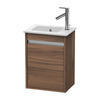Duravit Ketho KT6417L7979 База под раковину 550x400x285 , 1 дверка , для раковины 072343 , цвет орех натуральный