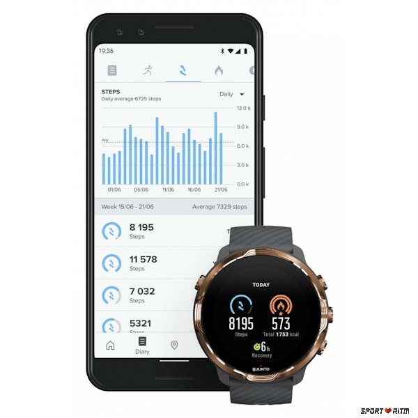 Suunto 7 Graphite Copper