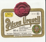 K15309 ЧССР Чехословакия Пивная этикетка Pilsner Urquell