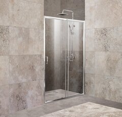 BelBagno Unique UNIQUE-BF-1-110/125-C-CR Дверь в проём с одной раздвижной секцией, цвет: хром фото