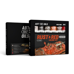 Abteilung 502 Rust & Red Colors Set - набор масляных красок, 6х20 мл