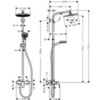 Hansgrohe Crometta S 27269000 Душевая система внешнего монтажа со смесителем 119,1 см с верхней лейкой 24х24 см