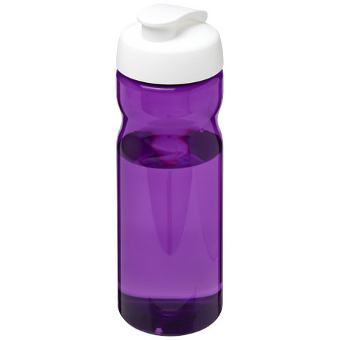 Спортивная бутылка H2O Active® Eco POP Base объемом 650 мл с откидывающейся крышкой