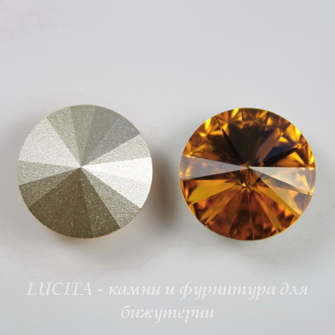 1122 Rivoli Ювелирные стразы Сваровски Topaz (SS39) 8,16-8,41 мм ()