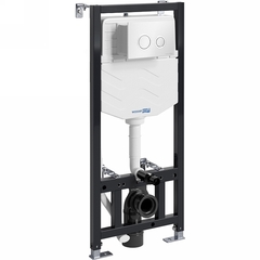 WasserKRAFT Aller 10TLT.010.ME Инсталляция для унитаза, цвет: чёрный фото