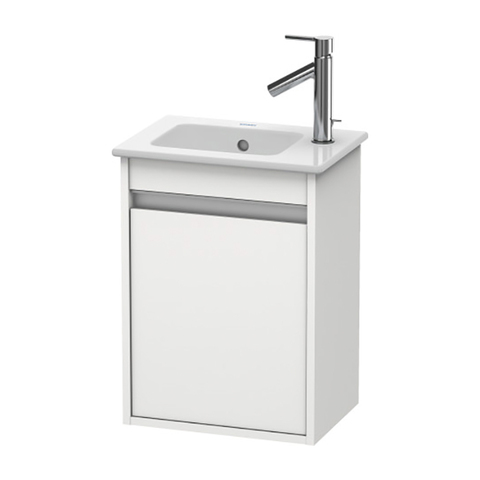 Duravit Ketho KT6417R2222 База под раковину 550x400x285, 1 дверка. для раковины 072343, цвет белый глянцевый