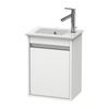 Duravit Ketho KT6417R2222 База под раковину 550x400x285, 1 дверка. для раковины 072343, цвет белый глянцевый