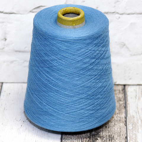 Меринос (40%) с хлопком EMILCOTTONI / REALWOOL 2/50 голубой