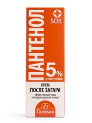 Floresan ПАНТЕНОЛ Крем после загара SOS, 75мл (Ф-312)