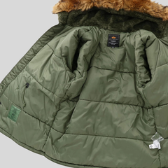 Парка Alpha Industries N-3B Regular Fit Sage Green (Зеленая)