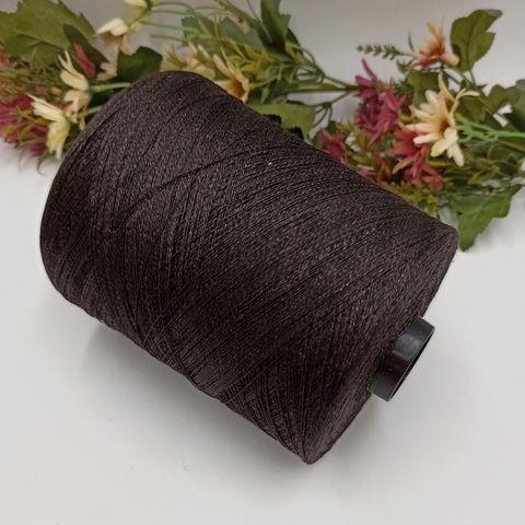 100% Лен Puntinato Premium Loro Piana Шоколад