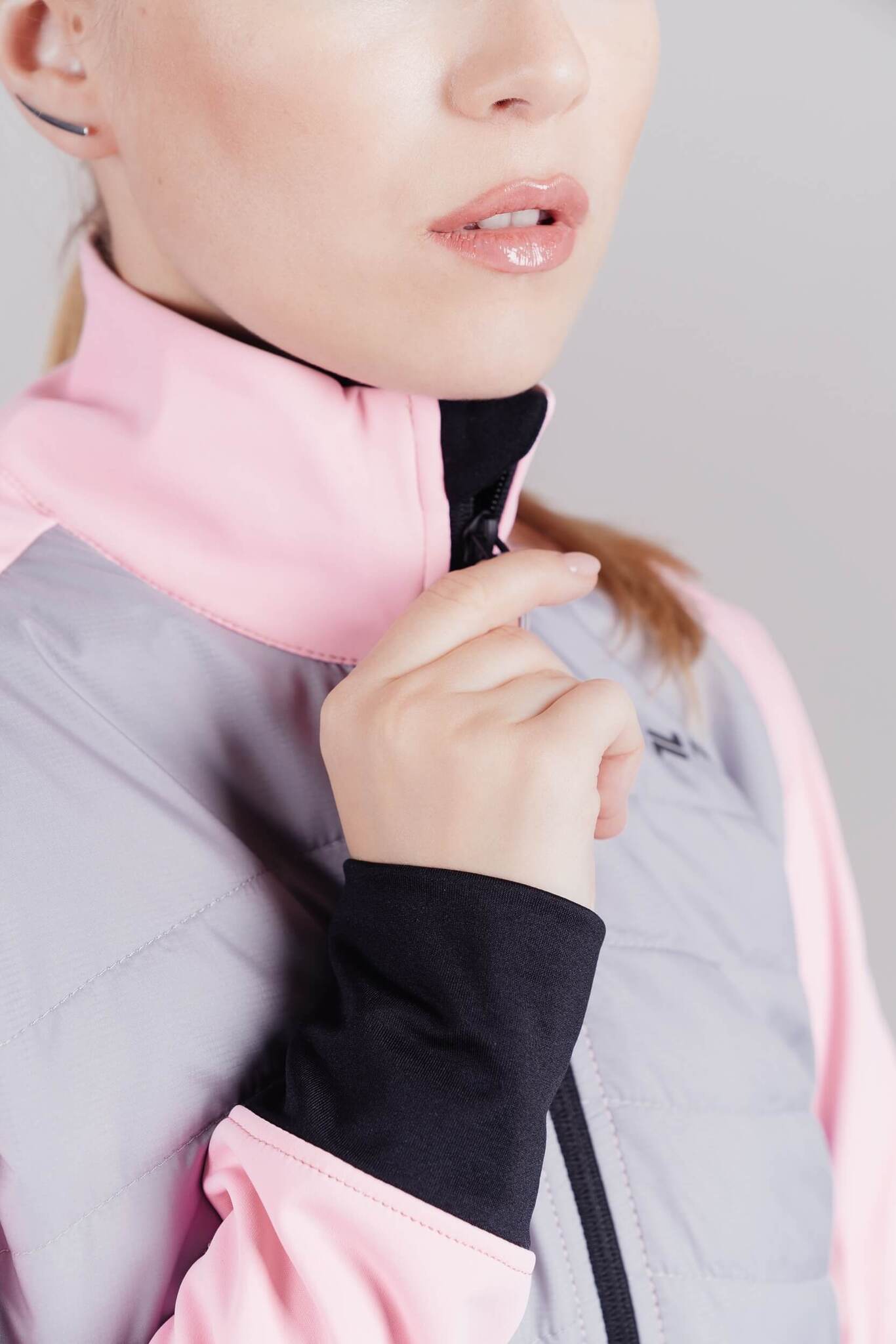 Женский костюм для лыж и бега зимой Nordski Hybrid candy pink - 5