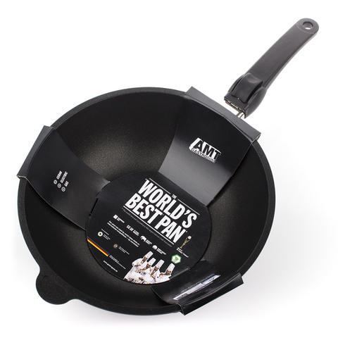 Вок 28 см (2,2 л) съемная ручка AMT Frying Pans арт. AMT1128S