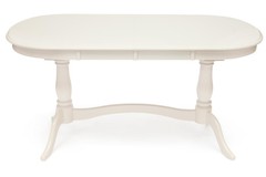Стол обеденный Сиена (Siena ( SA-T6EX2L )) ivory white (слоновая кость 2-5)