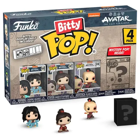 Funko Bitty POP! Avatar The Last Airbender Azula+Ty Lee+Zuko+Mystery 4PK