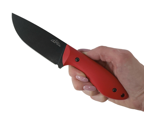 Нож NC Custom Crony, AUS-10 BSW, red, kydex red