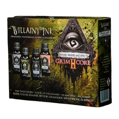 Villainy Ink Enamels - Grim Core Set II