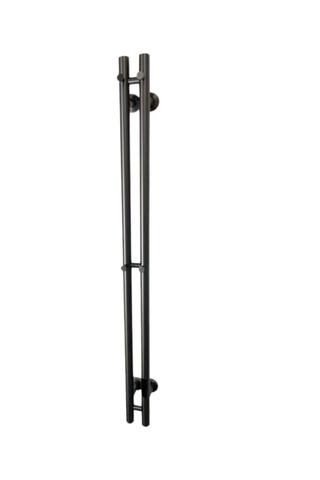Полотенцесушитель электрический Rein Double Classic-Graphite 1200*90 мм