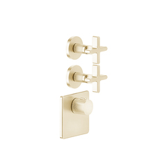 Gessi Inciso 58344#246 Встраиваемый термостатический смеситель на 2 источника, резьба 3/4