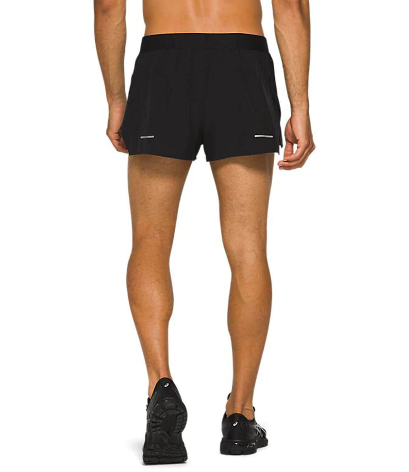 Asics Road Split Short шорты для бега мужские черные (Распродажа) - 2