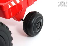 Трактор-погрузчик с прицепом и пультом управления T333TT